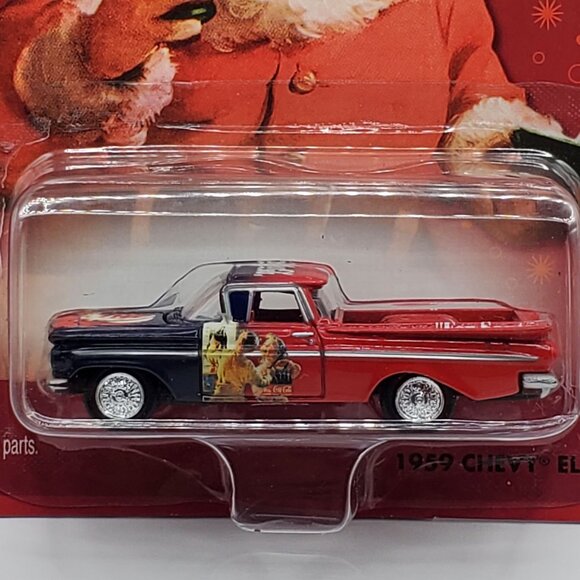 Chevy El Camino Coca Cola Johnny Lightning Die Cast Car 1:64 Scale 1959 - Picture 10 of 13